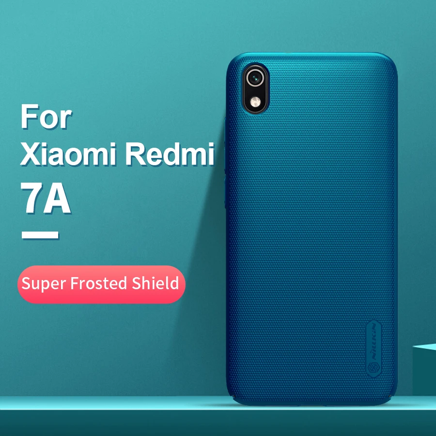 Для xiaomi redmi 7a чехол 5,45 '' NILLKIN матовая жесткая задняя крышка redmi 7A Подарочный держатель для телефона чехол s redmi 7a global