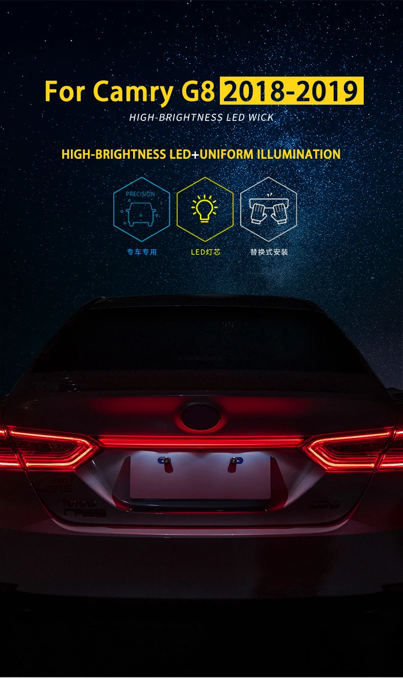 AKD Тюнинг автомобилей задние фонари для Toyota Camry гибридные задние фонари светодиодный DRL ходовые огни Противотуманные фары Задние парковочные огни