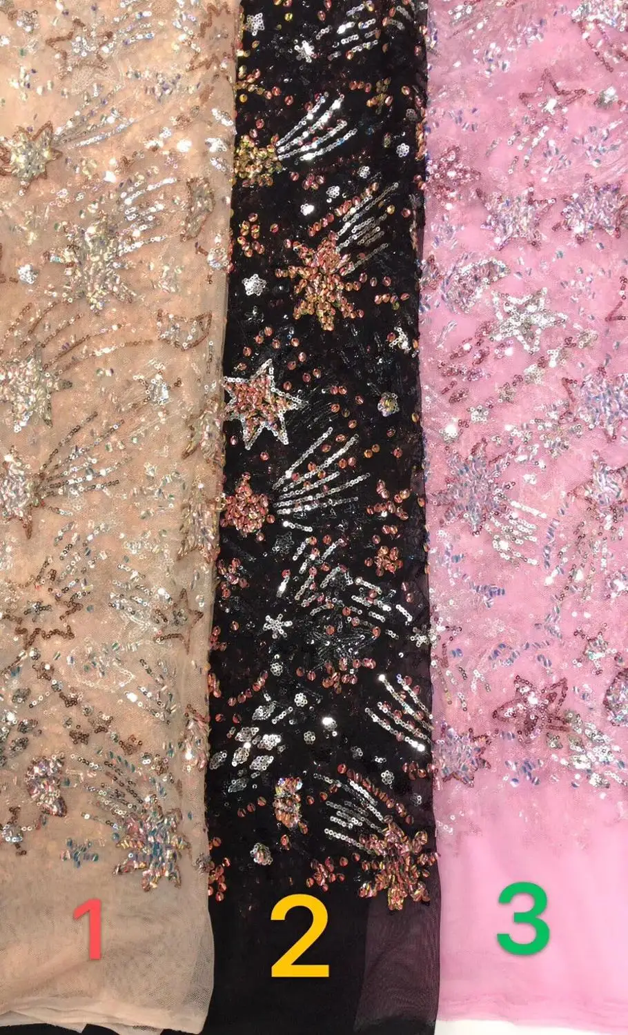 Красивая яркая нигерийская ткань для вечернего платья Новая африканская вышитая