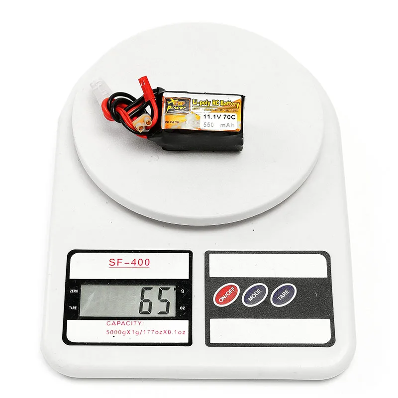 Аккумуляторная батарея ZOP Power 11 1 В 550 мАч 70C 3S с разъемом JST XT30|3s lipo battery|lipo batterybattery