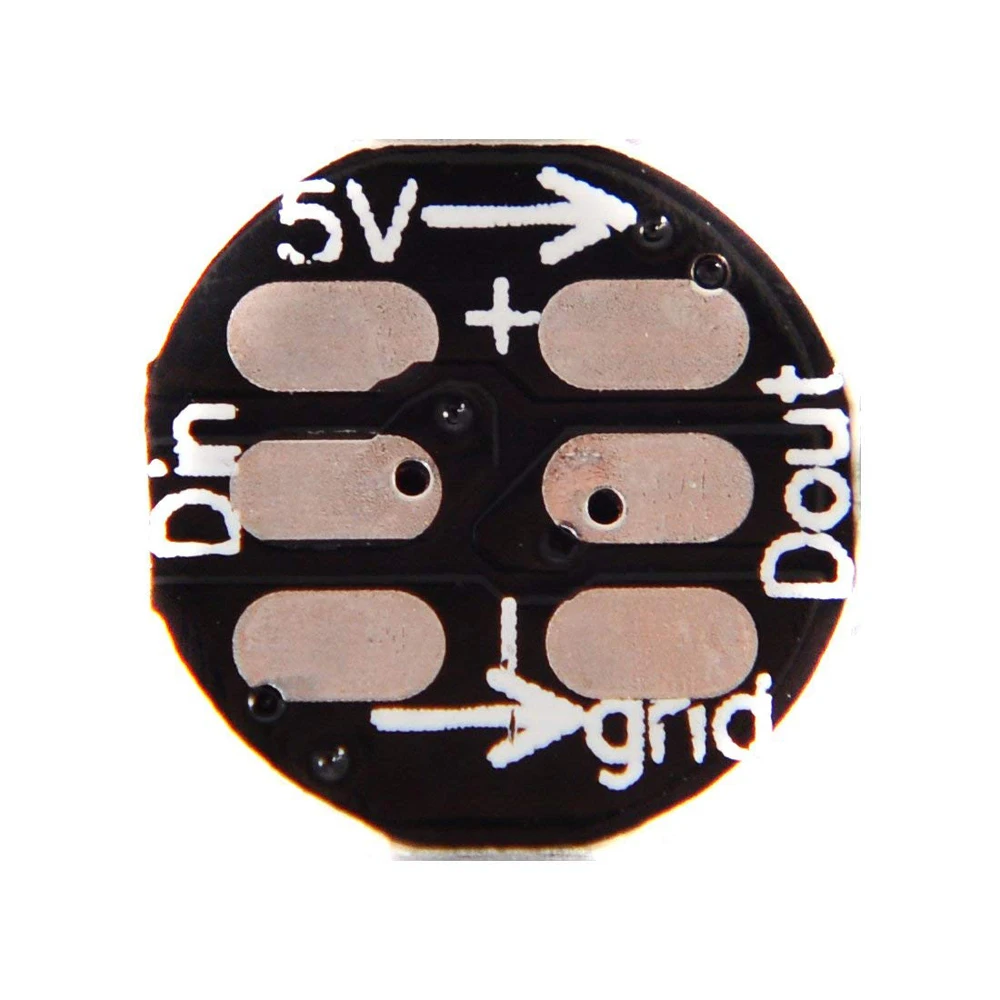 10 ~ 1000 шт 4 контактный WS2812B WS2812 светодиодный чип радиатора 5 в 5050 RGB WS2811 IC встроенный