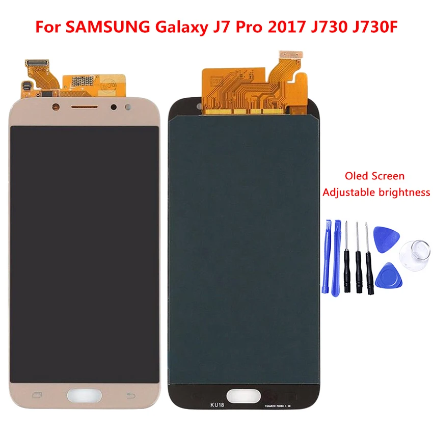 ЖК дисплей и дигитайзер сенсорного экрана в сборе для Samsung Galaxy J730 J7 Pro 2017|lcd display touch