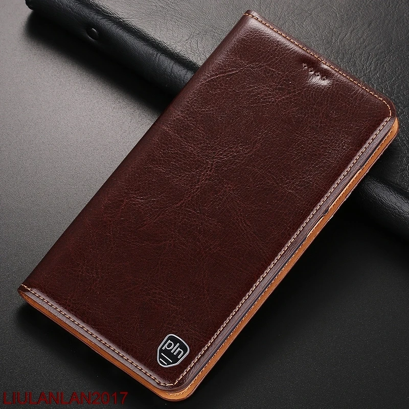 Retro Cover For SAMSUNG C7 C7000 Gray Blue Pink Brown Genuine Leather Flip Magnetic Kickstand Case Galaxy 2017 | Мобильные телефоны