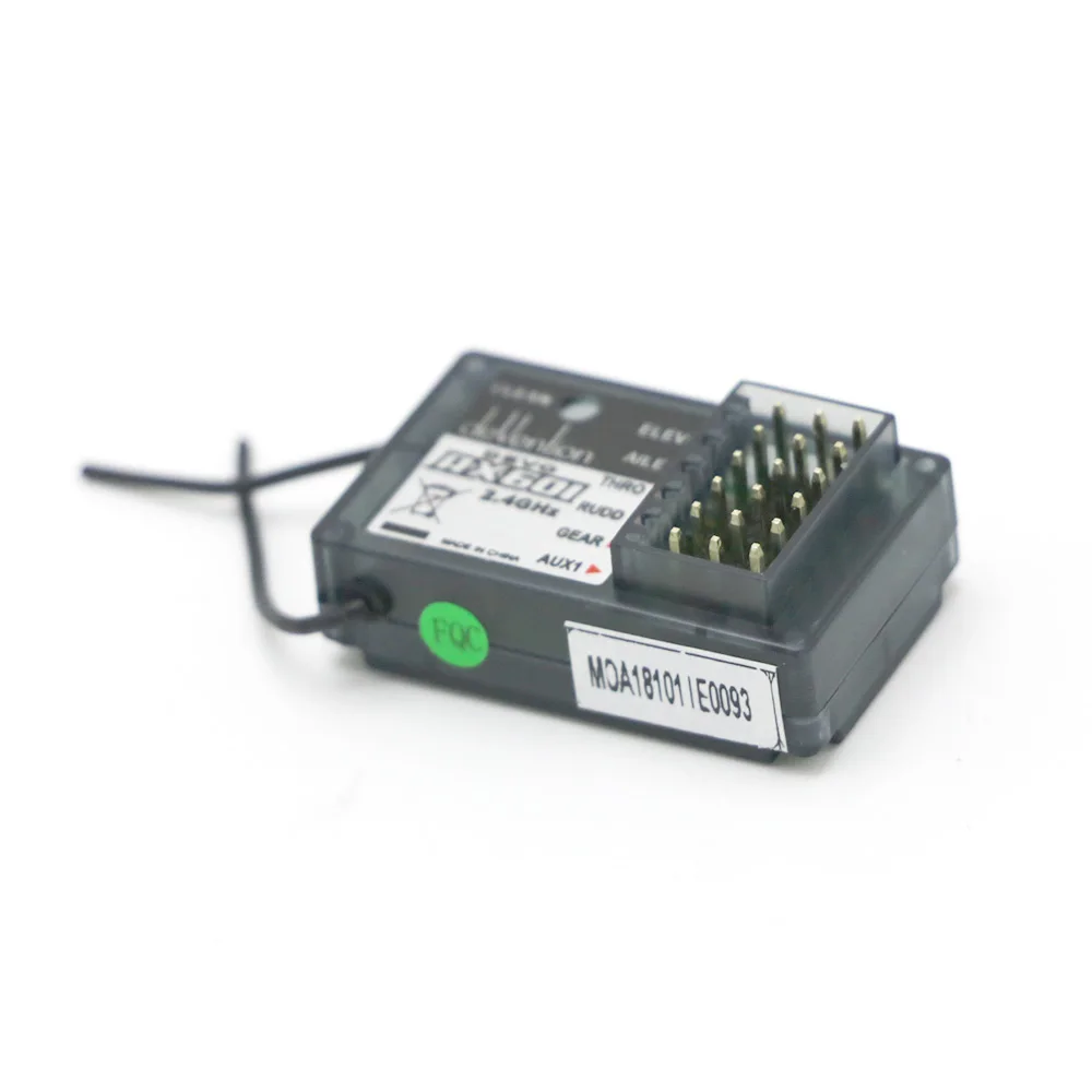 Walkera-receptor RX601 de 6 canales, transmisor/Radio al por mayor, para Walkera dev6s/DEVO7/dev7e/dev8s/DEVO12S-3