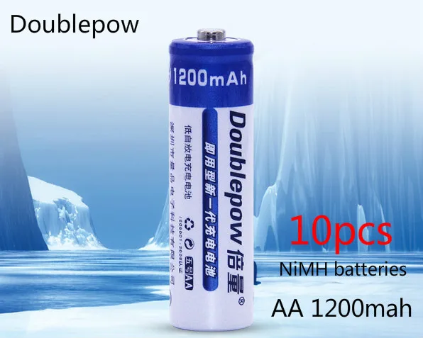 10 шт. Никель кадмиевый аккумулятор 1 2 в 1200 мА · ч|aa rechargeable battery|aa batteryrechargeable battery |