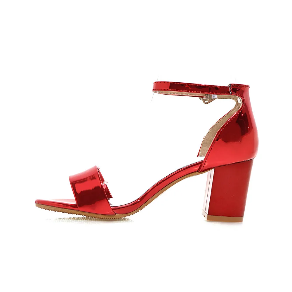 CDPUNDARI/женские босоножки на высоком каблуке; женская летняя обувь; chaussures femme ete; коллекция года; sandalias mujer; Цвет серебристый, розовый, красный; большие размеры