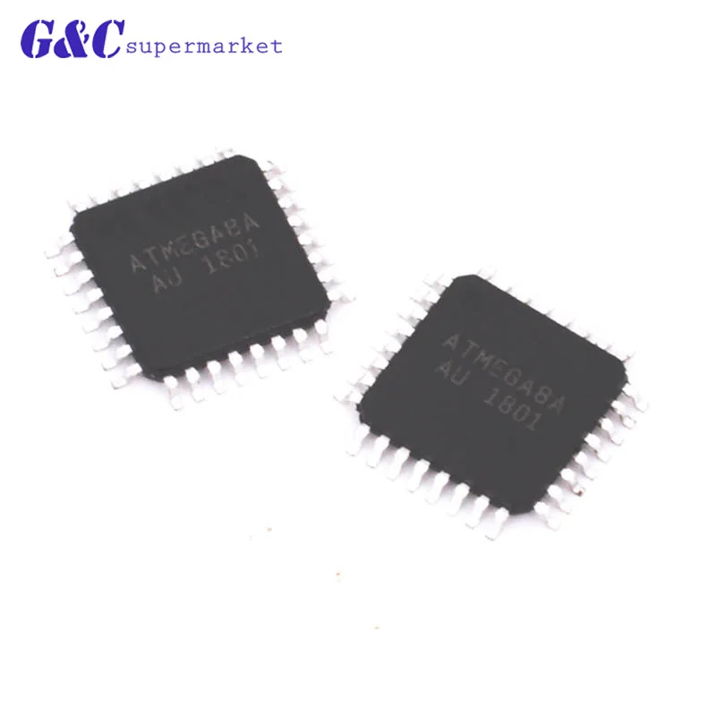 2 шт. Φ ATMEGA8L ATMEGA8A ATMEGA8 8AU|Интегральные схемы| |