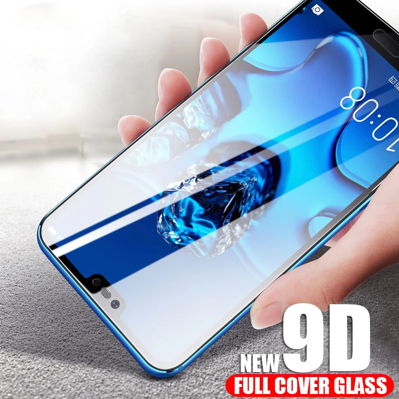 9D защитный Стекло на huawei хонор 9 лайт 10 закаленное для 7A Pro 8X экран