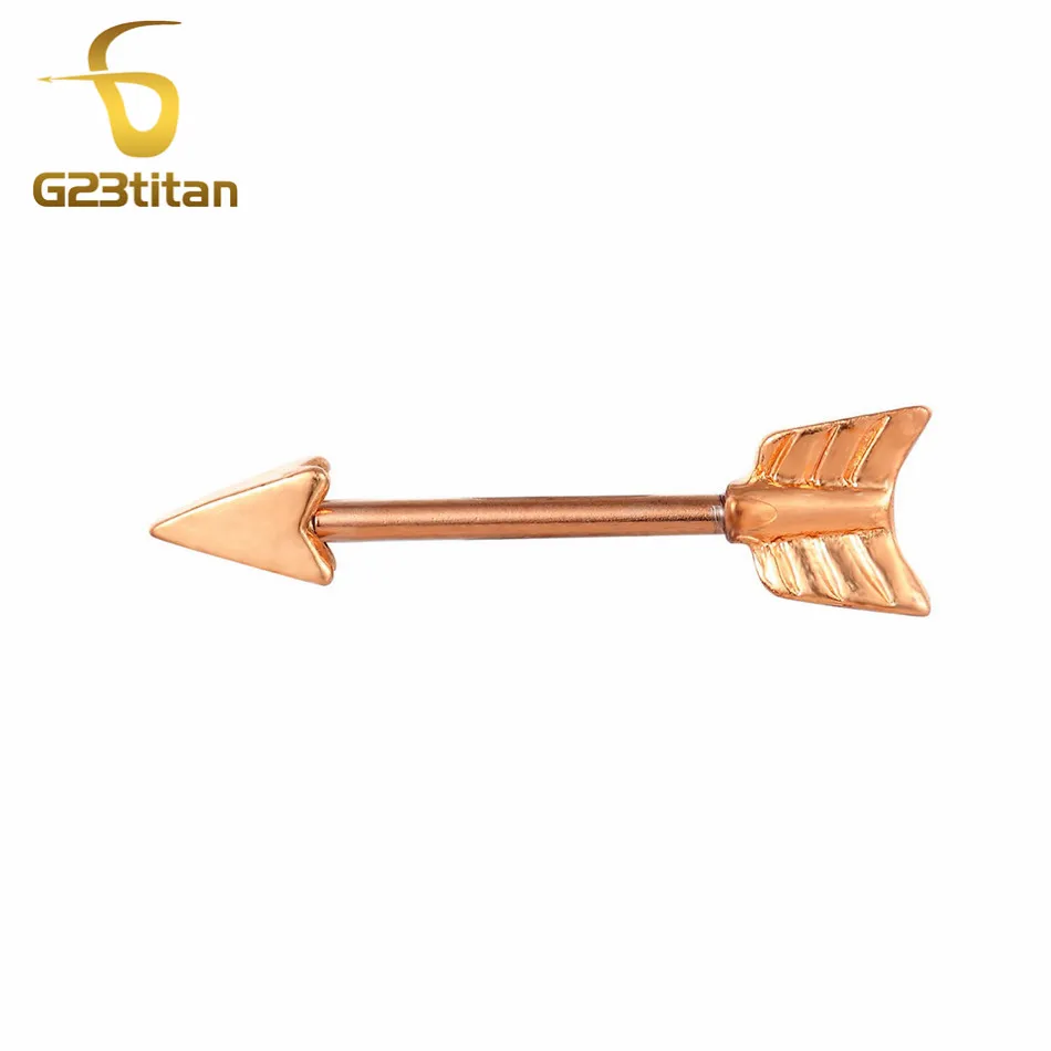 G23titan 2 шт. стрелка соска кольца 316L Круглый Поддон Сталь Earbone для пирсинга, из хирургической стали ниппель piersing, ювелирное изделие для тела