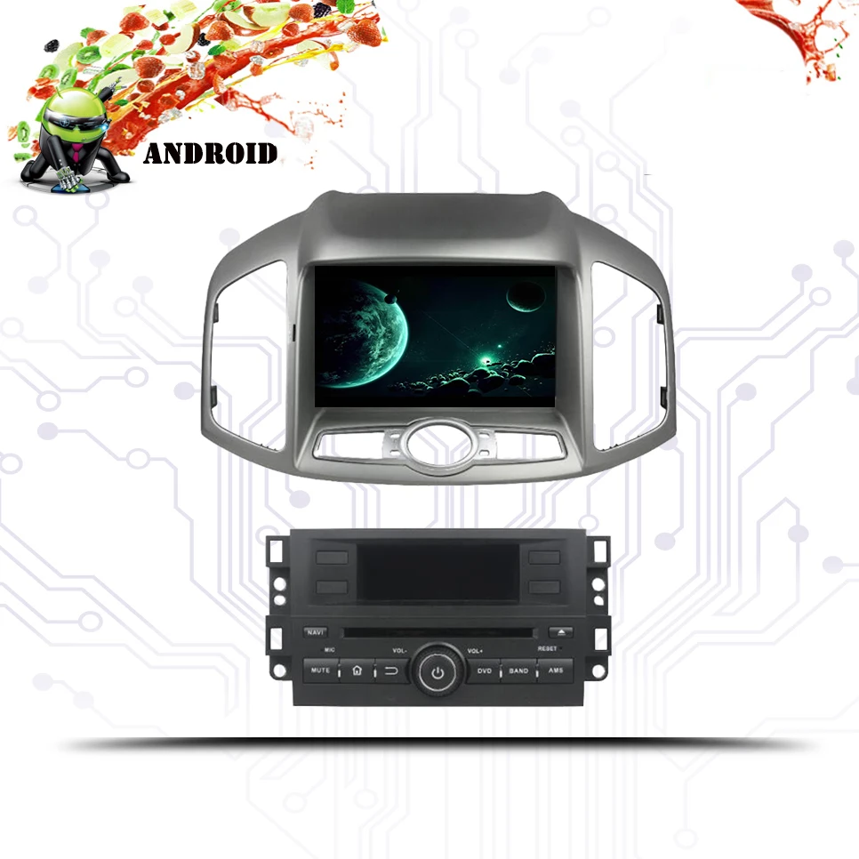 Android 9 0 автомобильный DVD Восьмиядерный 4 Гб RAM 1024*600 gps плеер для Chevrolet Captiva 2012 + стерео