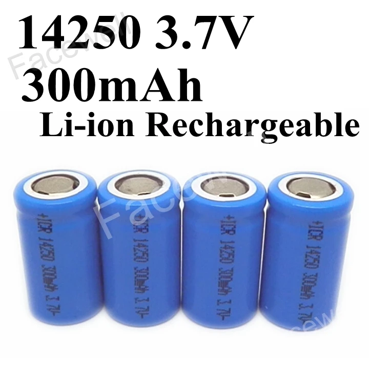 10 шт. Оригинальная батарея 14250 3 7 V 300 mAh литий ионная аккумуляторная liion батареи v mah