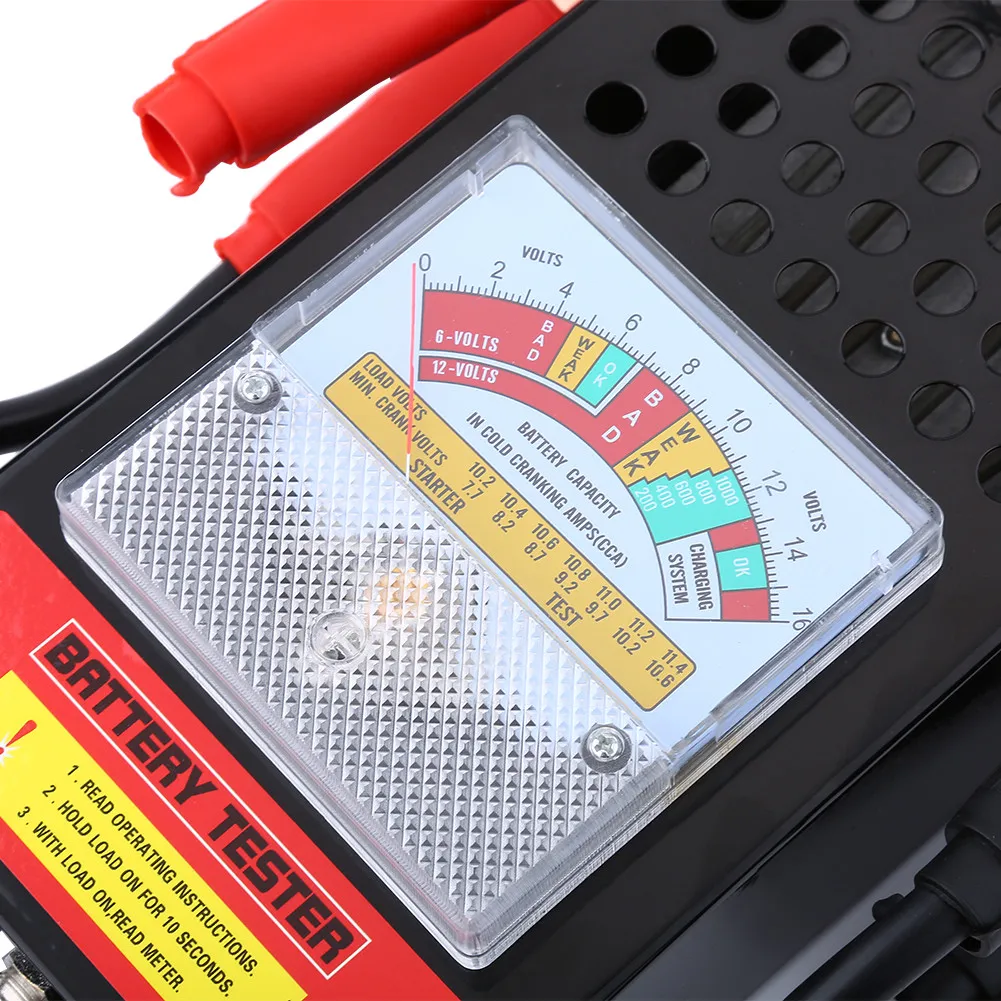 6 V-12 V 100Amp автомобиля Ван Авто Батарея Тестер нагрузки Прямая зарядка Системы анализатор инструмент проверки новых