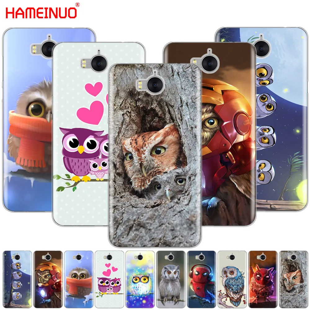 Чехол для мобильного телефона HAMEINUO с милым рисунком совы huawei honor 3C 4X 4C 5C 5X 6 7 Y3 Y6 Y5 2