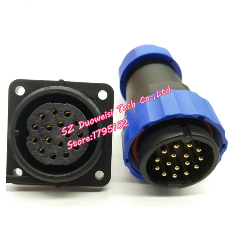 

Водонепроницаемый разъем air socket DWS-28 3 / 5 / 7 / 9 pin 4 отверстия разъем 28 мм