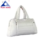 PLAYKING сверхлегкая Зимняя женская мягкая сумка с космическим тюком, большие хлопковые сумки, сумка на плечо с гусиным пухом, дизайнерская дамская сумочка