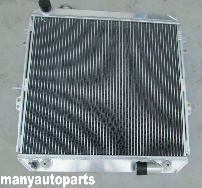 3 рядный алюминиевый радиатор 62 мм для toyota HILUX LN106 LN111 Diesel 88 98 AT/MT|radiator|radiator toyotaradiator