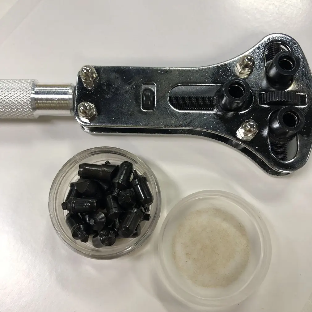 Профессиональные инструменты для ремонта часов 3 челюсти чехол открывалка