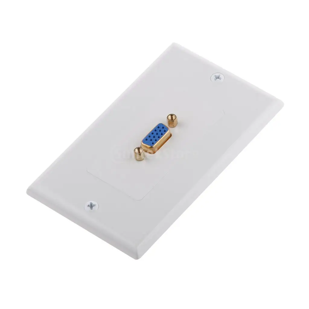 VGA HDMI настенная передняя панель с Fly Lead удлинитель Мама-мама 15Pin белый |