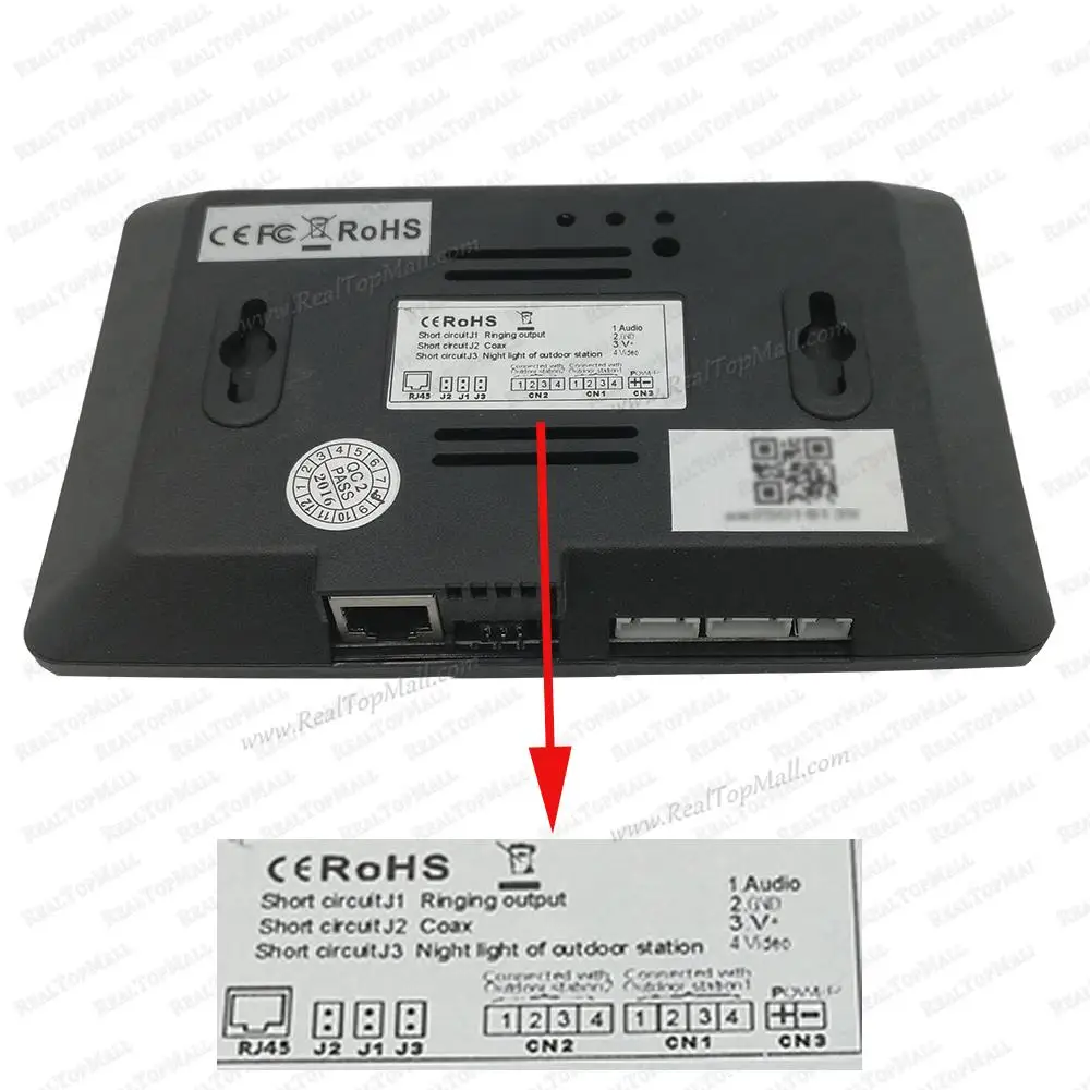 9 дюймовый ЖК монитор 700TVL ИК камера Беспроводной Wi Fi IP видеодомофон система