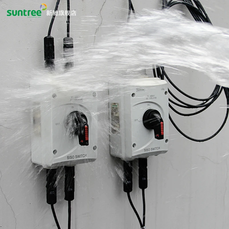 DC 1000V 32A SISO PV изолирующий переключатель для солнечной системы ВКЛ ВЫКЛ трансер IP66