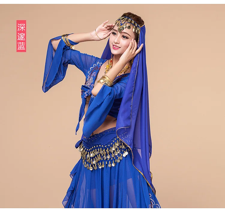 4 шт./комплект Женский костюм для танца живота|belly dance costumes|belly dancing clothesegyption belly costumes