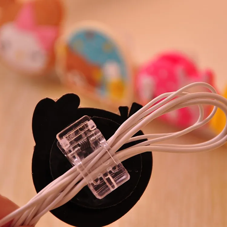 30 шт./лот Носки с рисунком медведя из мультика птица Устройства для сматывания