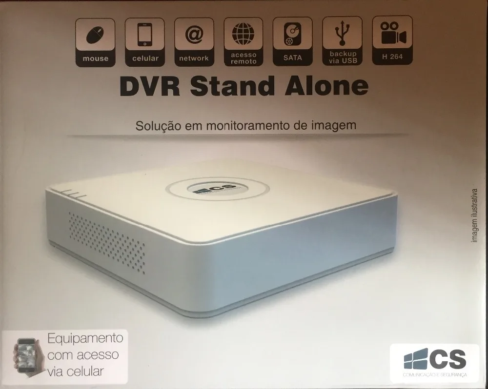 HIKVISION Бразилия версия DVR2108HWI-H заменить DS-7108HWI-SH 8CH CCTV DVR для аналоговой камеры 1 SATA Поддержка многоязычного