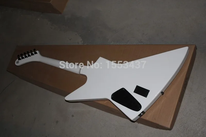 Free Shipping New Arrival ESP Custom Explorer MX-250 II White 9V Battery Active Pickups EMG Electric Guitar in Stock | Спорт и