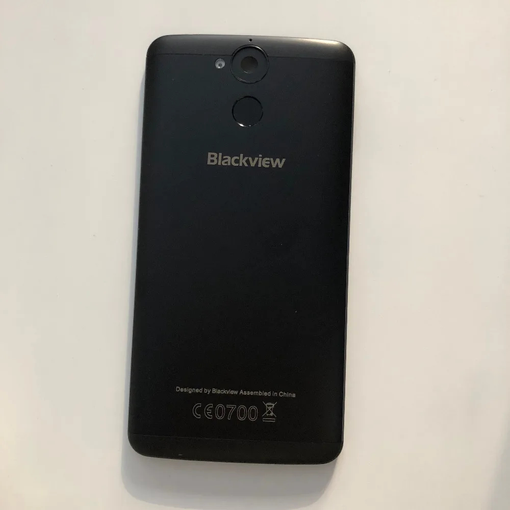 

New Original Battery Cover Back Shell Whit Fingerprint Sensor Button For Blackview P2 Free Shipping + Tracking Number