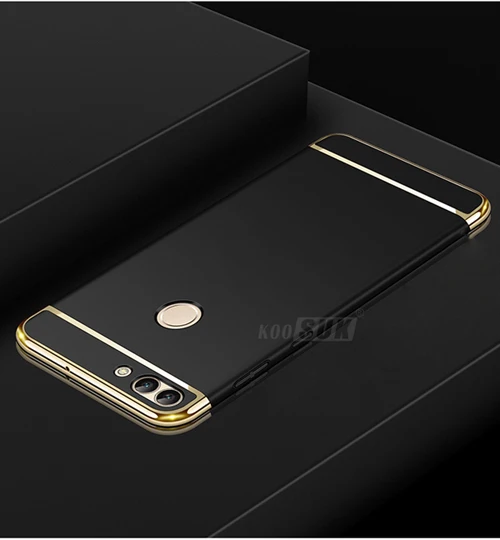 Black Умный чехол huawei P для huawei P, роскошный Ультратонкий чехол для задней панели телефона, полный защитный чехол для huawei P, умный чехол - Цвет: Black