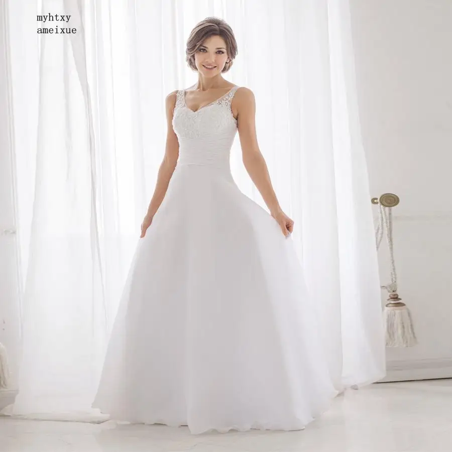 

Женское винтажное свадебное платье It's yiiya, белое плиссированное платье без рукавов с V-образным вырезом, аппликацией и бисером на молнии сзади на лето 2020