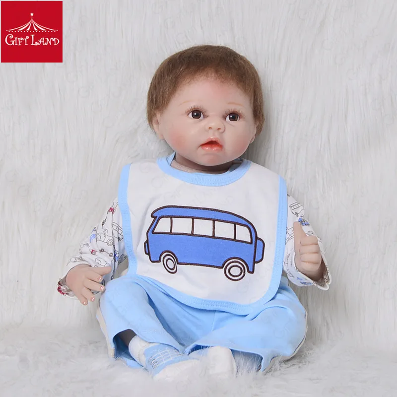 Reborn Baby Doll Мягкие плюшевые игрушки Реалистичные дети настоящие Boneca подарок Bebe