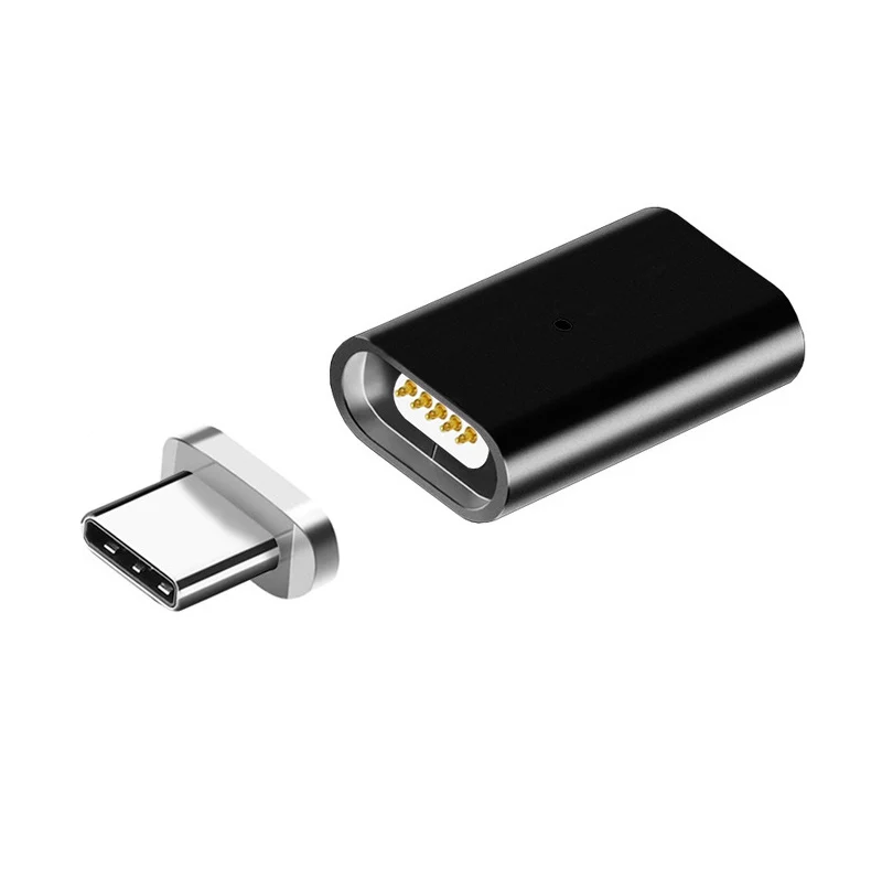 Магнитный Кабель-адаптер Micro USB для TYPE-C зарядный кабель для SAMSUNG S10 S9+ Note 8 Xiaomi Mi9 MIX3 HUAWEI P30 Pro P20 10 USB-C