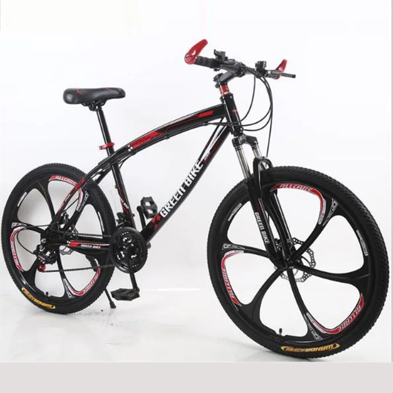 

Mountain Bike21 Speed 26 Inches Adult Cross-Country Bicycle Dual Shock Absorber Disc Brake Soft Tail variable Speed Bicycle