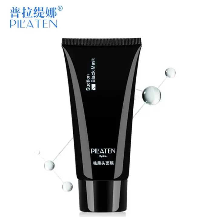 1 шт. Оригинальная черная маска PILATEN для ухода за лицом, удаляющая черные точки на лице и носу, отшелушивающая кожу, для лечения прыщей.