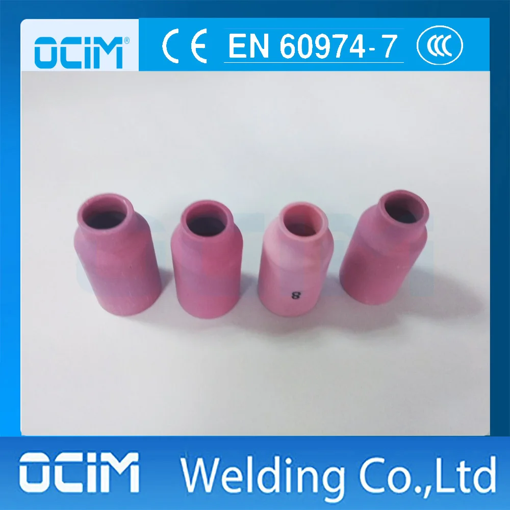 Сопло из глинозема TIg 54N14 #8 10 шт. подходит для сварочной горелки WP/SR 17 18 16