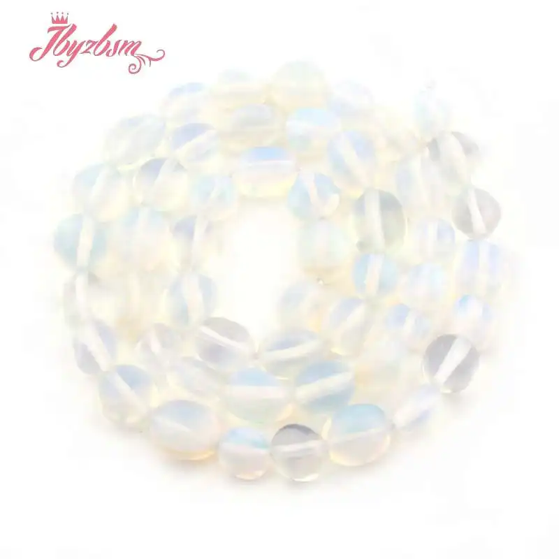 White Opal 4x6x5-8mm нерегулярный, свободной формы натуральный камень разделитель для DIY ожерелье ювелирные изделия для создания браслетов 1" - Цвет: White Opal