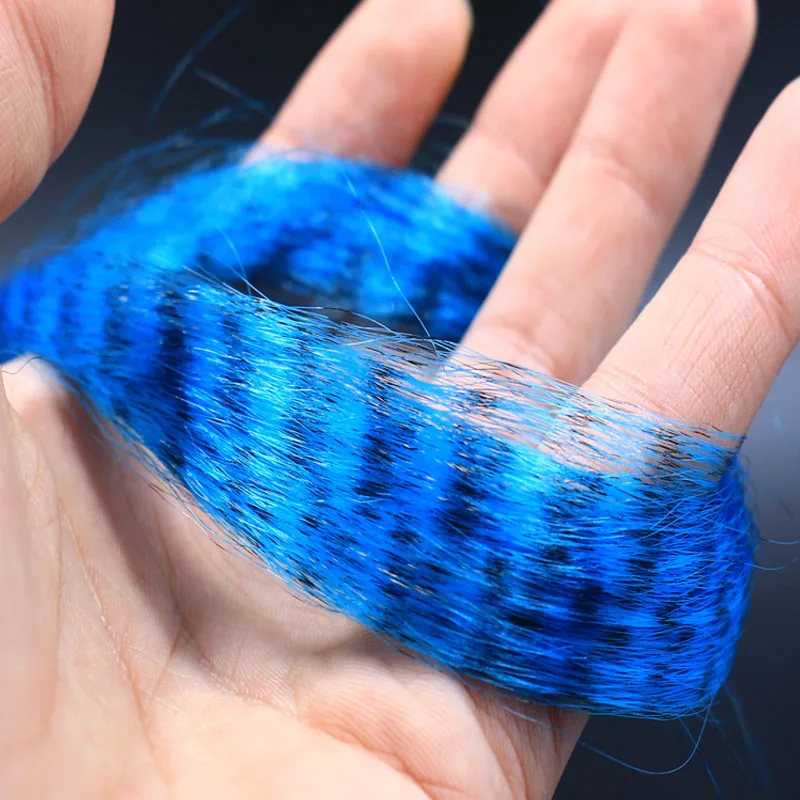 10 цветов на выбор волокна для вязания зебры гризли черные пряди синтетические