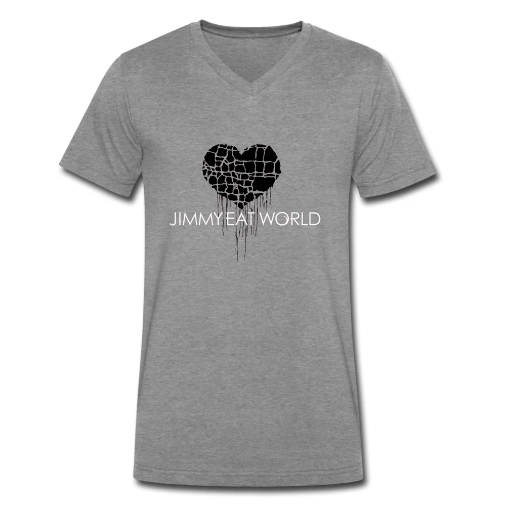 Органического хлопка v-образным вырезом джимми съесть мире тис для мужских на