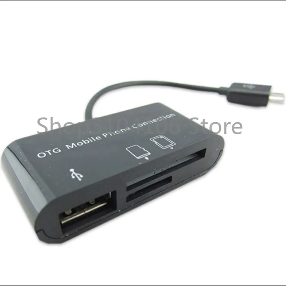3 в 1 OTG кардридер Micro USB SD/MMC/SDHC TF SD адаптер Коннектор памяти|sd card reader|sd reader otgsd micro sd |