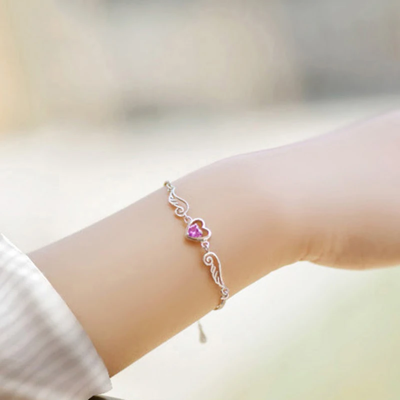 Простой Стиль Посеребренная Очаровательная Браслет ювелирные изделия подарок