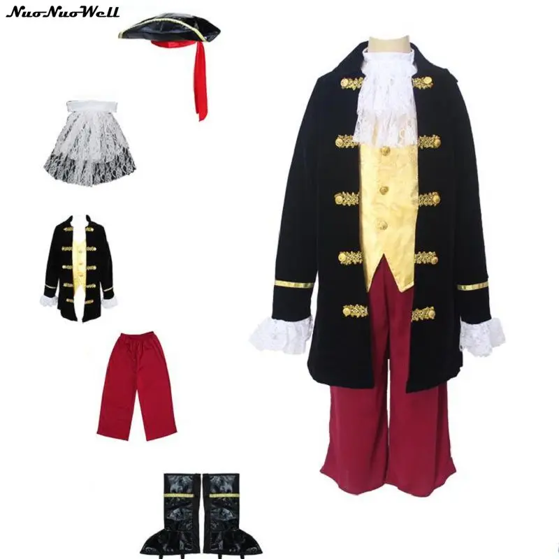 Детский карнавальный костюм на Хэллоуин вечерние костюмы пиратов Карибского