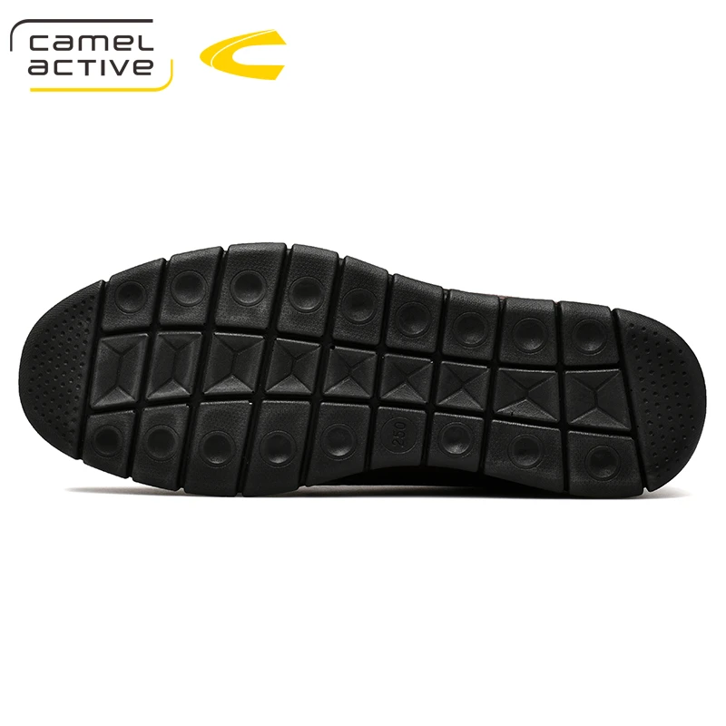 Camel Active новые домашние тапочки из натуральной кожи, круглый носок Для мужчин модельные туфли в деловом стиле; свадебные туфли на шнуровке; обувь в деловом стиле; для мужчин на весну-осень