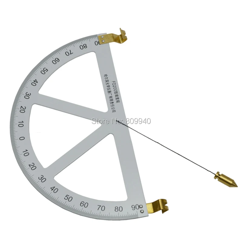 Градиометр Клинометр угловой измерительный прибор Регулируемый Треугольники