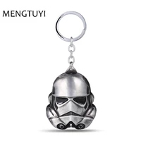 j store wars star keychain 3d stormtrooper darth vader soldiers mask alloy car key chain holder llaveros for fan men jewelry