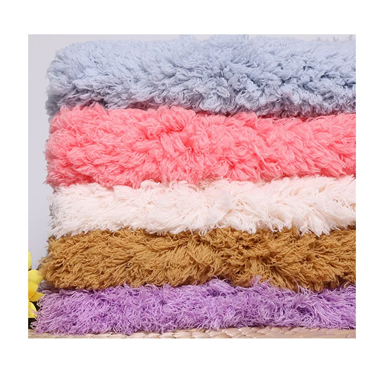 Кудрявое одеяло из искусственного меха для детских фотографий реквизит