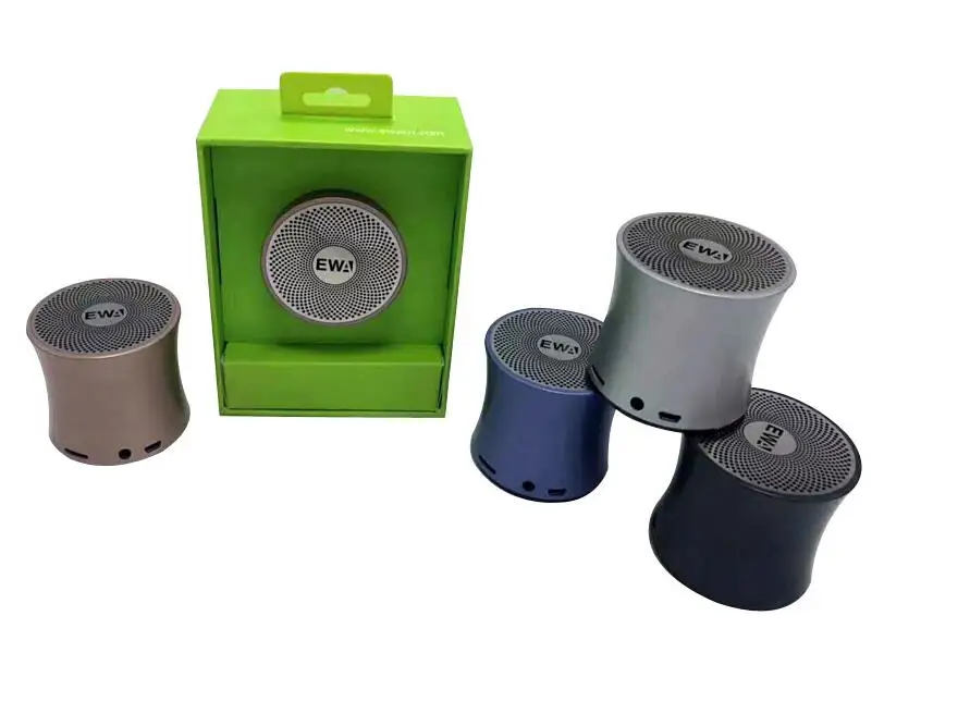 Makescc EWA A5 Led Мини Bluetooth беспроводной динамик с алюминиевым материалом Поддержка TF
