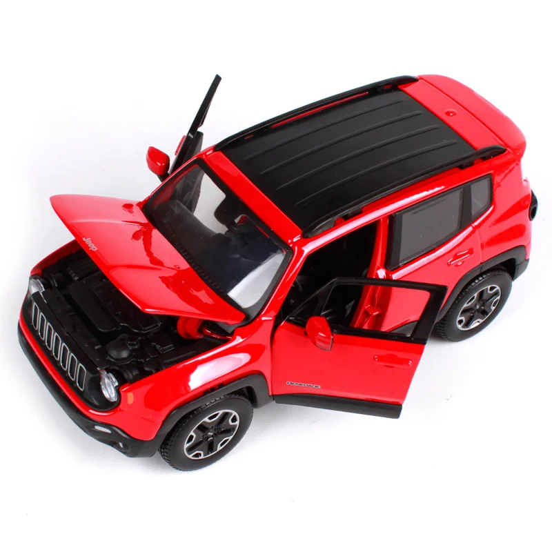 Maisto 1:24 jeep red car литье под давлением 175*82*75 мм металлическая модель автомобиля в