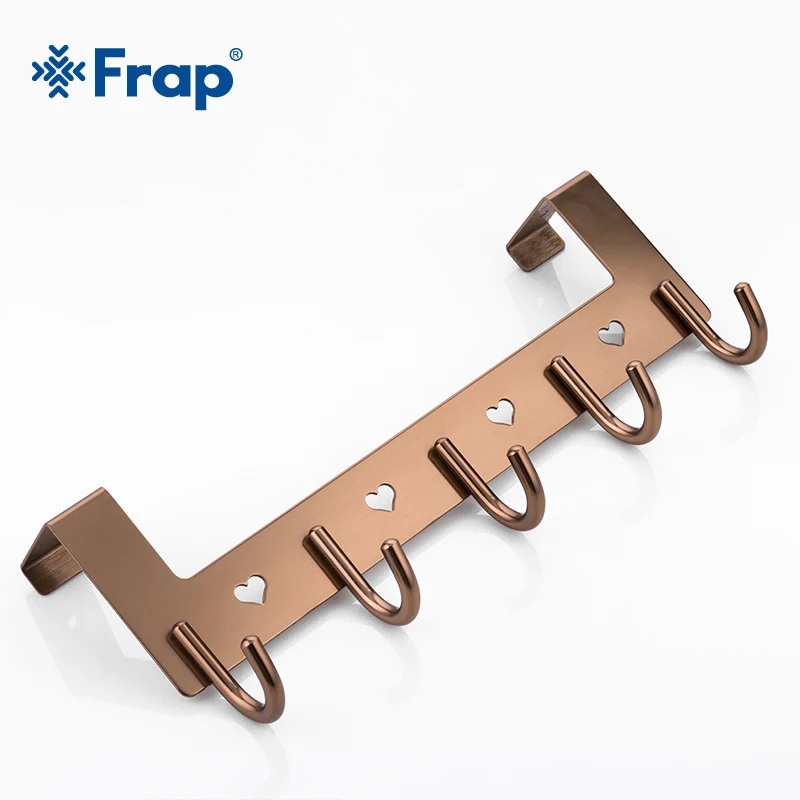 Frap крючок для халата настенные крючки пальто ногтей 5 крючков одежды не нужно