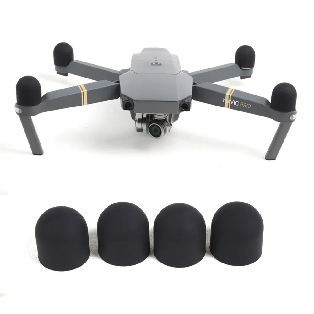 4 шт. силиконовые защитные колпачки для двигателя DJI Mavic Pro|Наборы аксессуаров